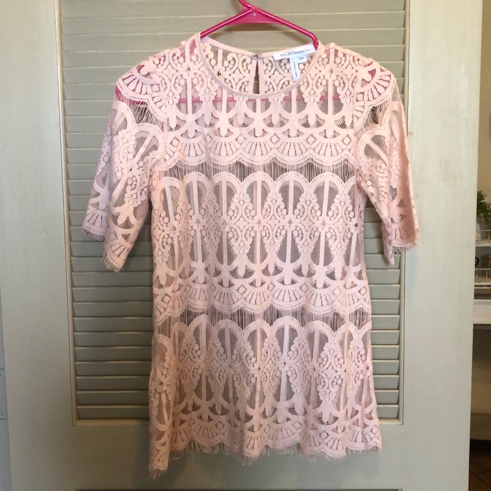BCBGeneration pink top